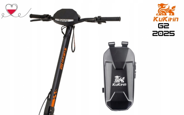 Nowoczesna hulajnoga elektryczna Kukirin G2 2025.