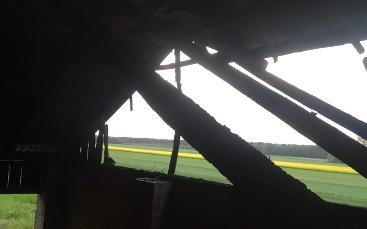 Zbiórka Pożar budynkuw gospodarczych - zdjęcie główne