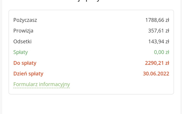 Zbiórka Zbieram na spłacenie długu - zdjęcie główne
