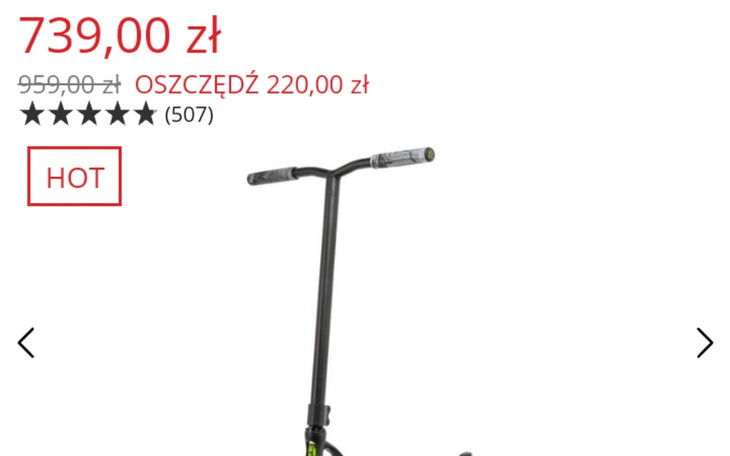 Zbiórka Na nową hulajnogę wyczynowa - zdjęcie główne