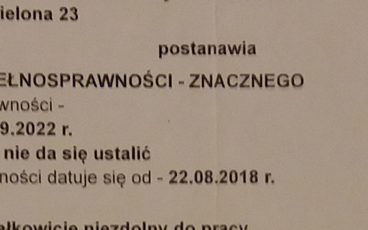 Zbiórka Auto dla inwalidy 1grupy - zdjęcie główne