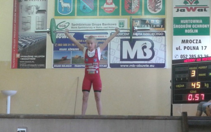 Zbiórka Monika w podnoszeniu ciężarów - zdjęcie główne