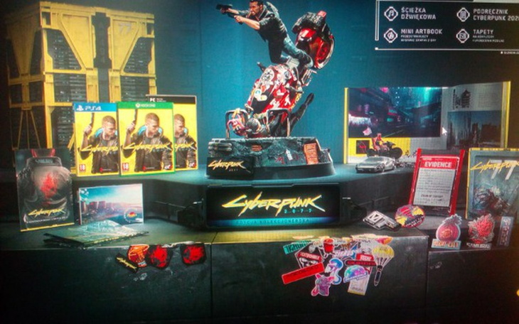 Zbiórka Gra Cyberpunk 2077 unboxing - zdjęcie główne