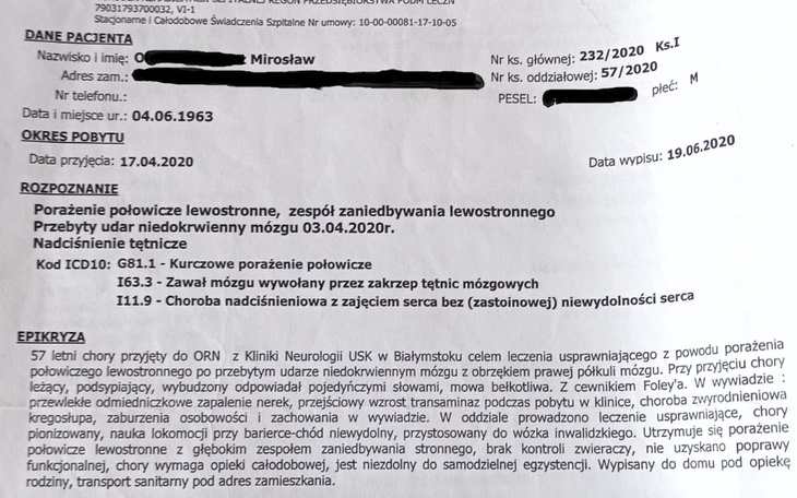 Zbiórka Zostałam z chorym TATĄ - zdjęcie główne