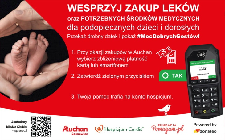 Zbiórka Zakup leków i środków medycznych - zdjęcie główne