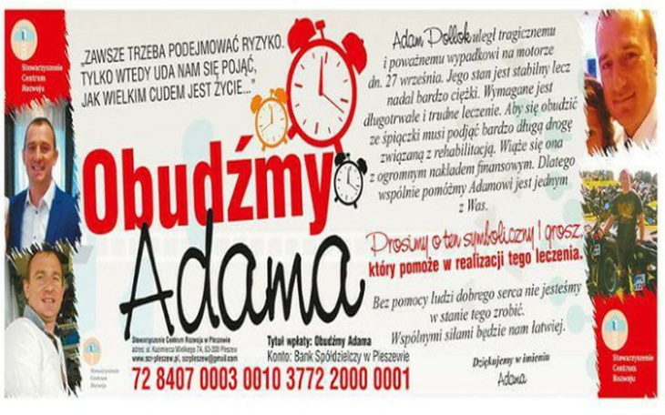 Zbiórka Obudźmy Adama - zdjęcie główne