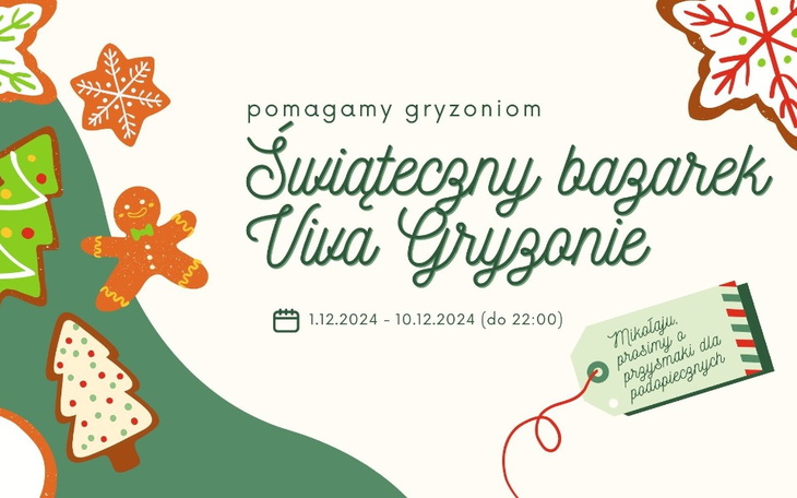 Zbiórka Bazarek świąteczny Viva Gryzonie - zdjęcie główne