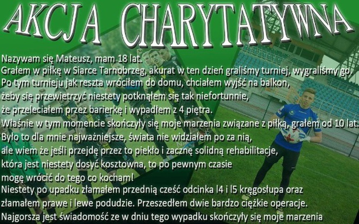 Zbiórka Rehabilitacje - zdjęcie główne