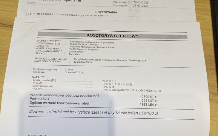 Zbiórka Remont strychu po pozarze - zdjęcie główne