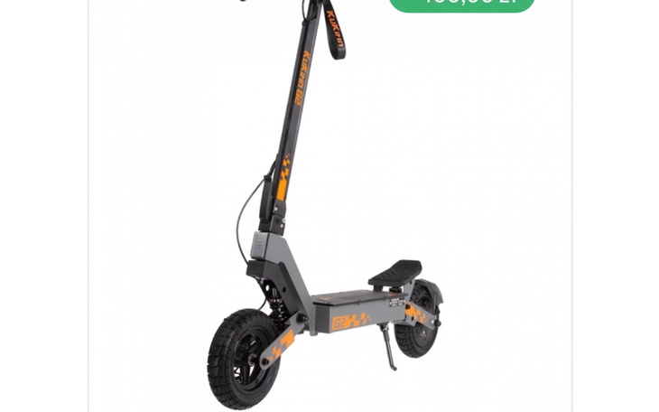 Nowoczesna hulajnoga elektryczna, idealna do codziennych dojazdów.