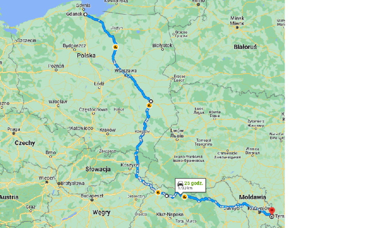 Zbiórka Podroz na granice Ukrainy - zdjęcie główne