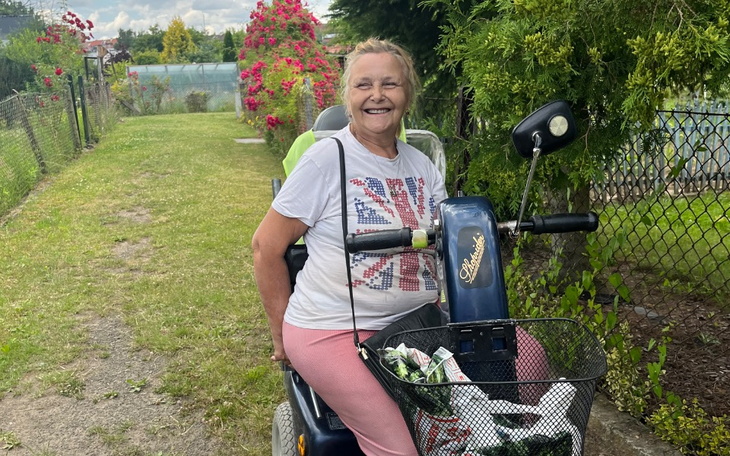 Zbiórka Zbiórka na wózek Pani Danuty - zdjęcie główne