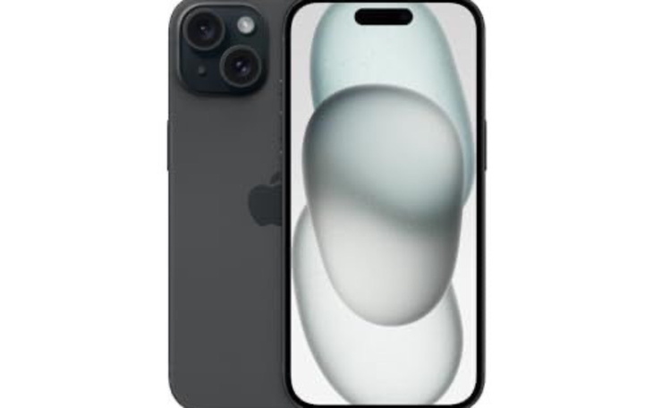 Nowy model iPhone'a z minimalistycznym designem.