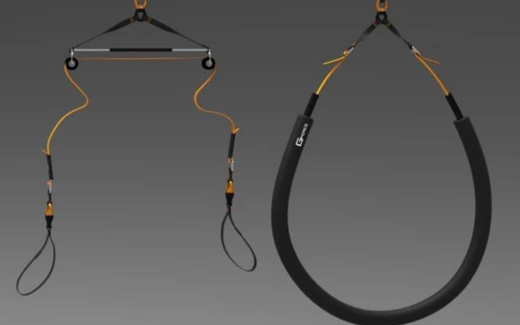 Sprzęt do ćwiczeń, zawieszenie do treningu.