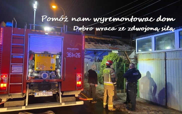 Zbiórka Pomoc sąsiadom po pożarze PŁOCK - zdjęcie główne