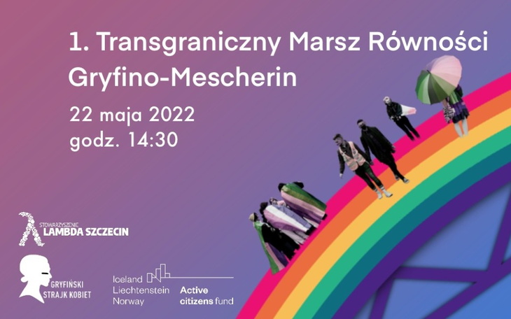 Zbiórka Marsz Równości Gryfino-Mescherin - zdjęcie główne