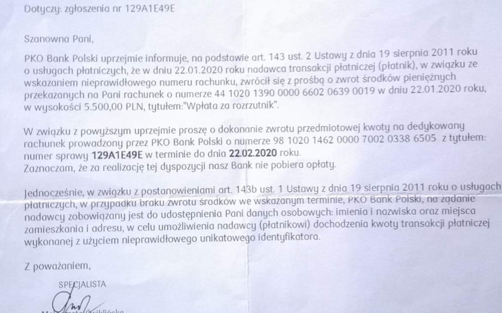 Zbiórka pomoc ofierze oszustwa w spłacie - zdjęcie główne