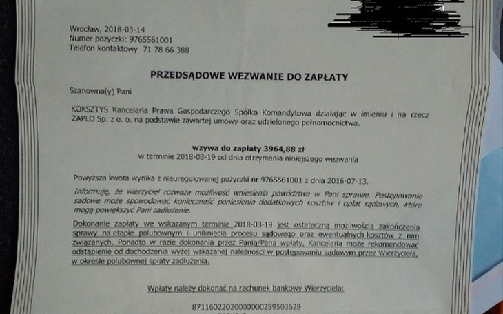 Zbiórka Spłata zobowiązań ... Pomocy !! - zdjęcie główne