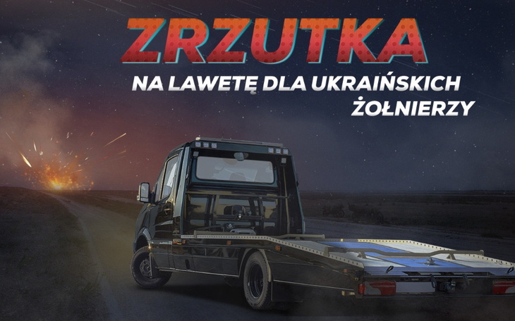 Zbiórka Laweta dla ukraińskich żołnierzy - zdjęcie główne