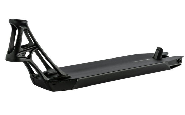 Nowoczesna deska do hulajnogi, wykonana z lekkiego materiału.