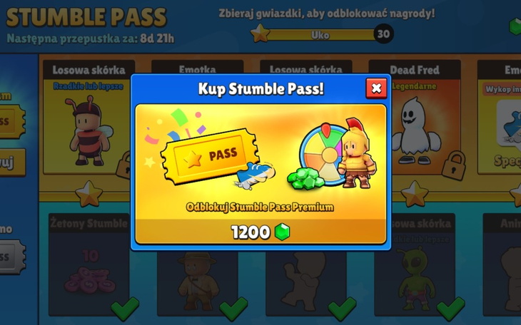 Zbiórka Stumble pass - zdjęcie główne