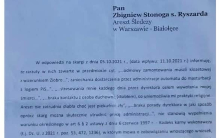 Zbiórka Na muszlę dla Zbigniewa Stonogi - zdjęcie główne