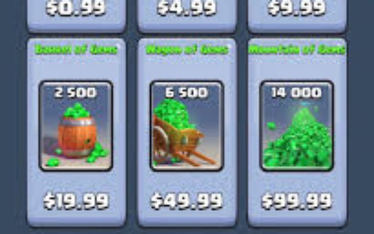 Zbiórka NA gemy do CLASH ROYALE - zdjęcie główne