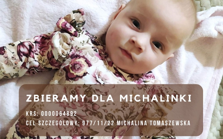Zbiórka Zbieramy dla Michalinki - zdjęcie główne