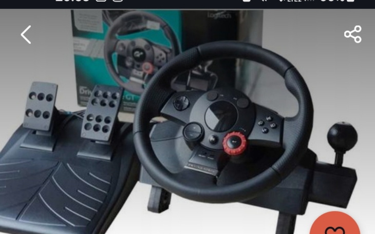 Zbiórka na kierownice logitech - zdjęcie główne