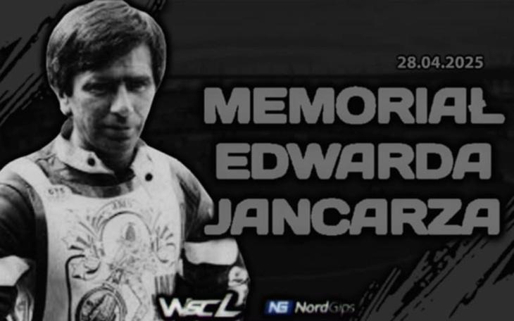 Plakat Memoriału Edwarda Jancarza z datą 28.04.2025.