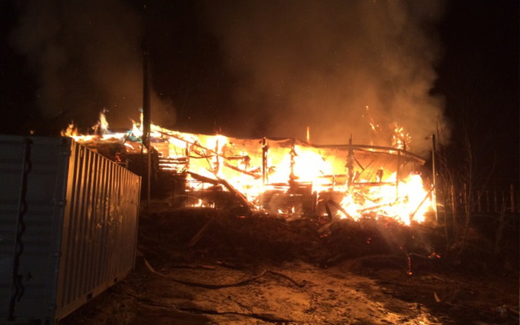 Zbiórka Adventure Park - pożar - zdjęcie główne