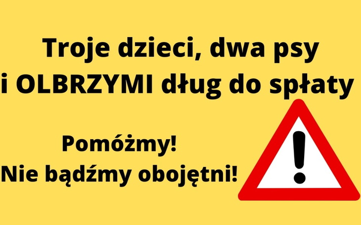 Zbiórka Pomóżmy spłacić ogromny dług - zdjęcie główne