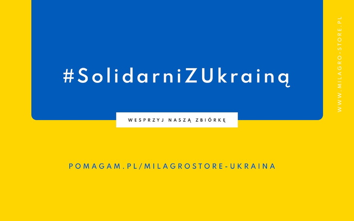 Zbiórka MILAGRO STORE dla Ukrainy - zdjęcie główne