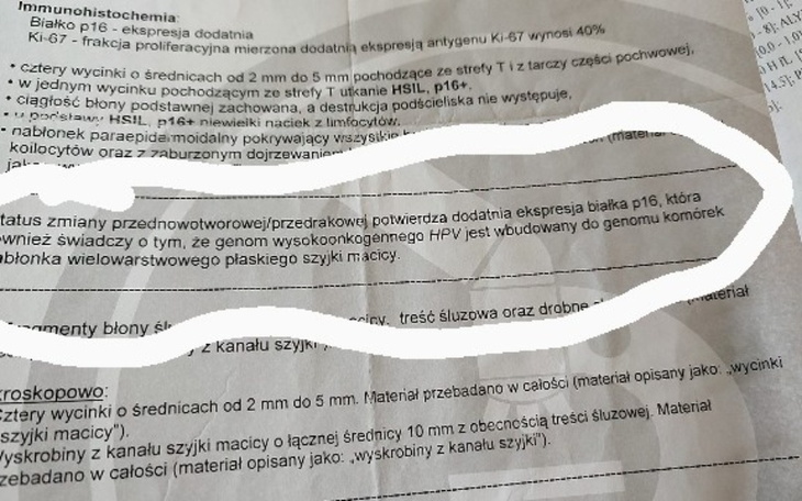 Zbiórka Rak szyjki macicy. - zdjęcie główne