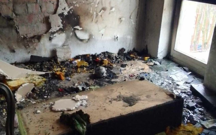 Zbiórka Pożar mieszkania ul.Lenartowicza - zdjęcie główne