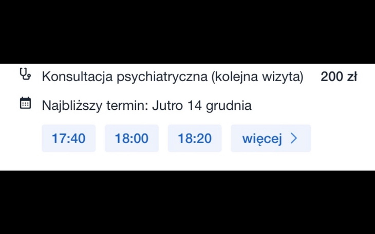 Zbiórka Zbiórka na wizytę u psychiatry - zdjęcie główne