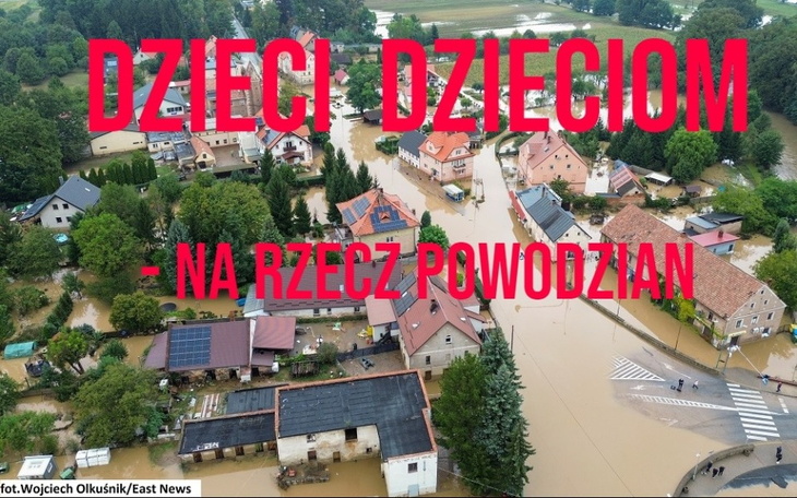 Zbiórka DZIECI DZIECIOM po POWODZI - zdjęcie główne