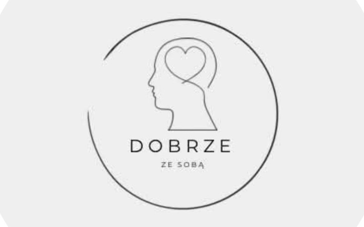 Logo z hasłem 'Dobrze ze sobą'.