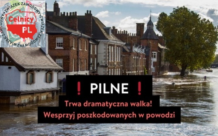 Zbiórka Celnicy.pl -powodzianom - zdjęcie główne