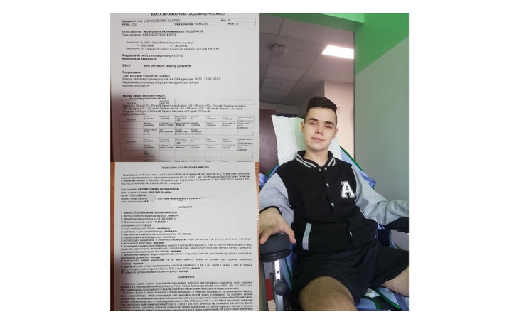 Zbiórka Rehabilitacje dla Kacpra - zdjęcie główne