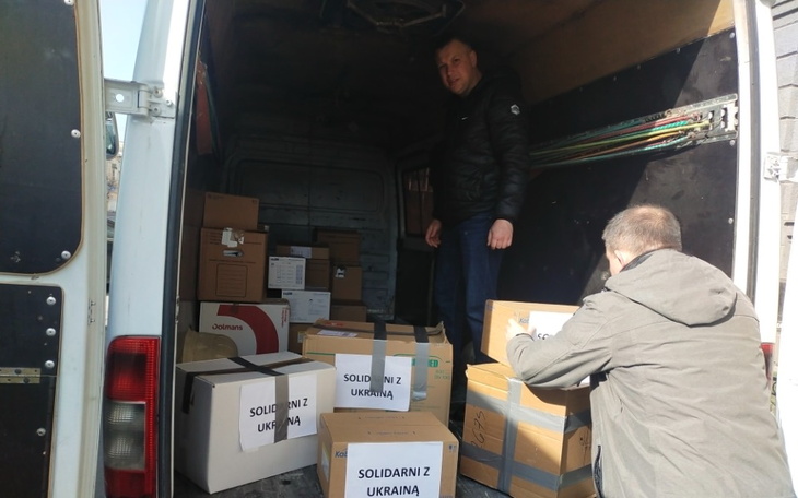 Zbiórka Żywność i transport dla Ukrainuy - zdjęcie główne