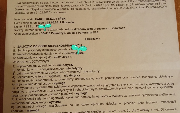 Zbiórka Na leczenie i rehabilitacjeeee - zdjęcie główne