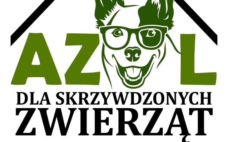 Logo organizacji dla skrzywdzonych zwierząt.