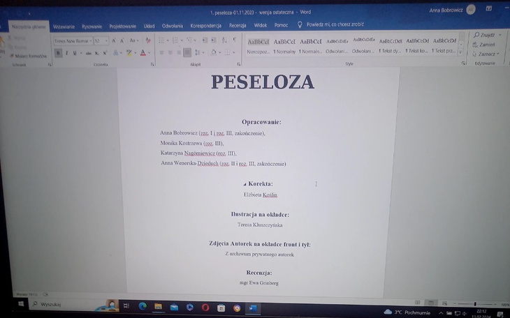 Zbiórka PESELOZA - książka o rynku pracy - zdjęcie główne