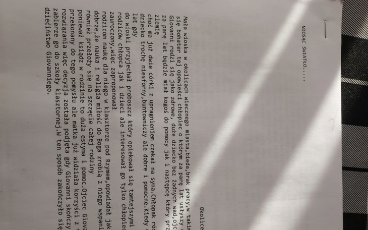 Zbiórka Wydanie własnego opowiadania - zdjęcie główne