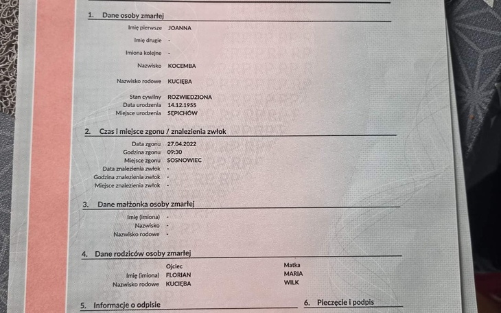 Zbiórka Na pomnik dla mamy Joanny - zdjęcie główne