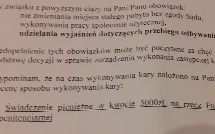 Zbiórka Na grzywnę za własną głupotę - zdjęcie główne
