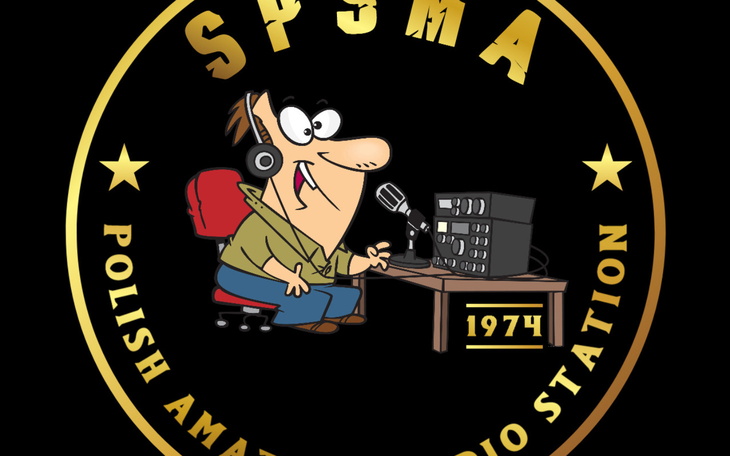 Logo polskiej amatorskiej stacji radiowej SP3MA.