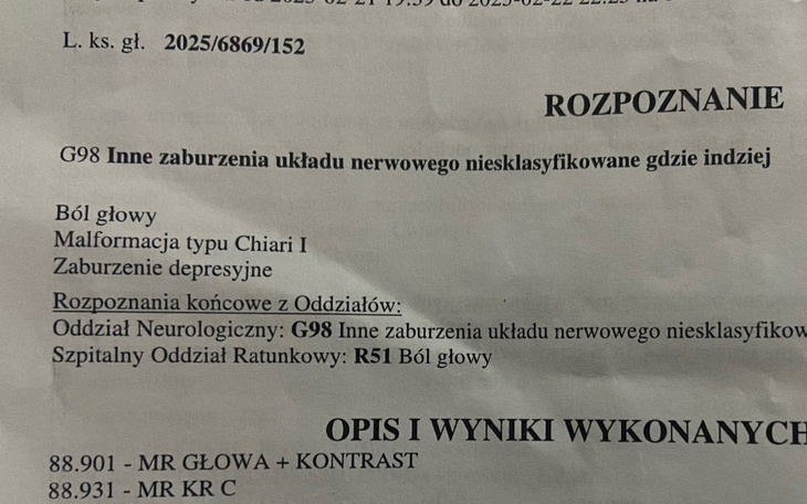 Zbiórka Leczenie choroby mózgu - zdjęcie główne