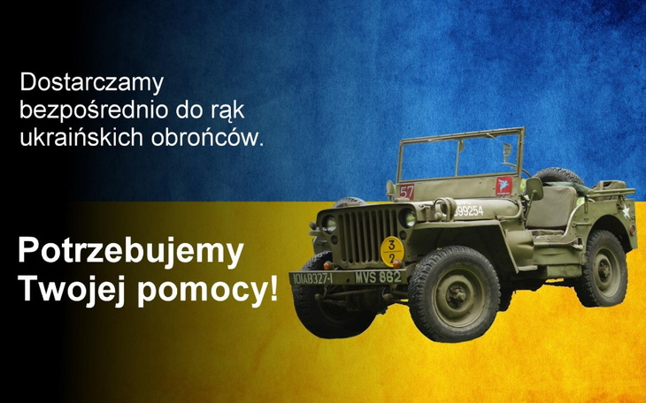 Zbiórka Używane auto terenowe dla UA - zdjęcie główne